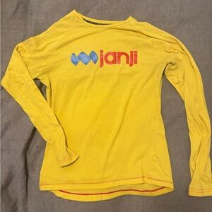 original Janji yellow running shirt